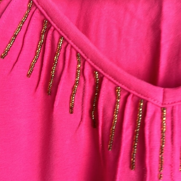 Quarter Factory Pink Sunbust Top Size Large - Picture 4 of 11